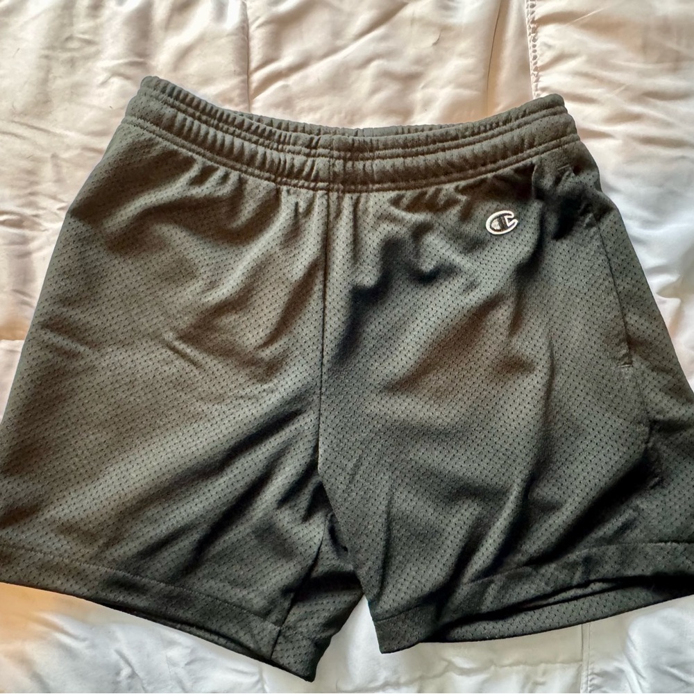 Todd Snyder X Champion Black Mesh Shorts